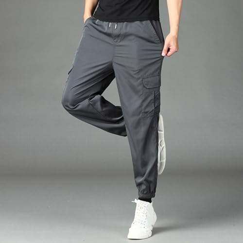 Mens Cargo Pants Casual Cotton Jogger Multi Pockets Outdoor Hiking Work Pants Casual Athletic Jogger Sports Trousers4