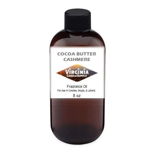 Cocoa Butter Cashmere Fragrance Oil (8 oz Bottle) for Candle Making, Soap Making, Tart Making, Room Sprays, Lotions, Car Fresheners, Slime, Bath Bombs, Warmersâ€¦