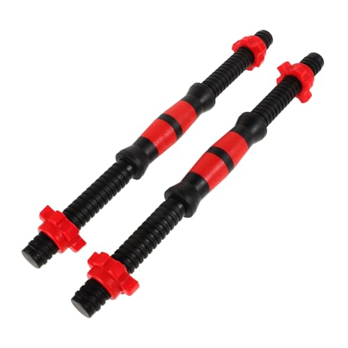 Hemobllo 2 Piezas Barra Con Mancuernas Barras De Mancuernas Barras Con Mancuernas Gimnasia Barra De Pesas Con Pesas Barra De Mancuernas Cuello Levantamiento Fitness Con Mancuernas Manejar