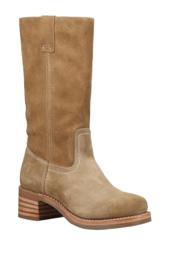 Frye Campus 12R Women's Boots - Mid-Calf Style with Durable Rubber Outsole and Classic Round Toe Design