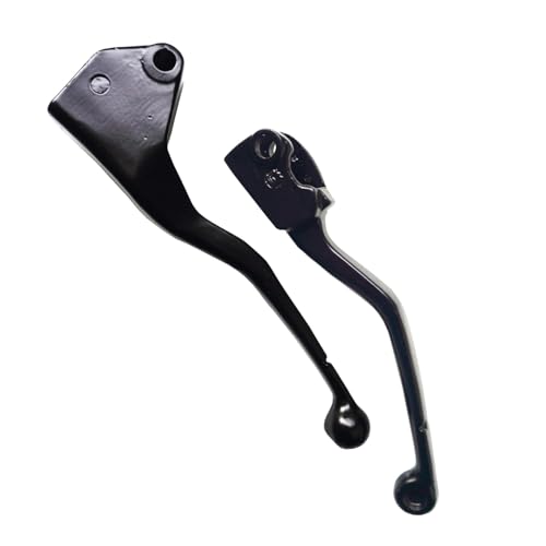 Image of Ather Rizta Clutch Lever & Brake Lever Aluminum Adjustable, Black, 1 Pair - Perfect Fit for Ather Rizta