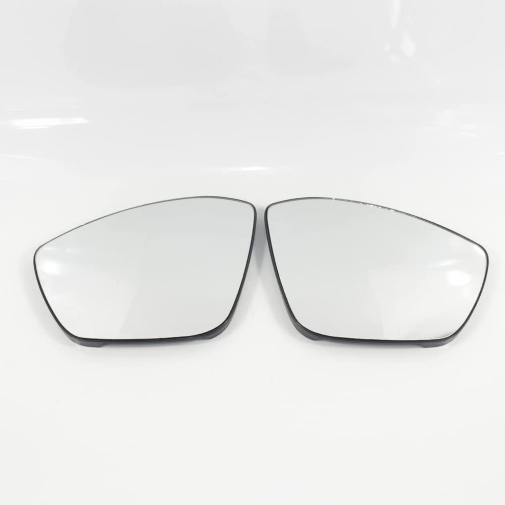 pour Peugeot 208 308 2008 Citroen C3 MK3, Miroir Glace Verre De RéTroviseur Gauche CôTé Conducteur Convexe DéGivrant,Lentille ChroméE,Left