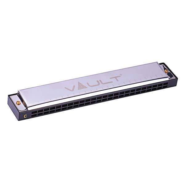 Vault HA1020 Key G 24-Hole Harmonica/Mouth Oragan For Beginner & Professional 3