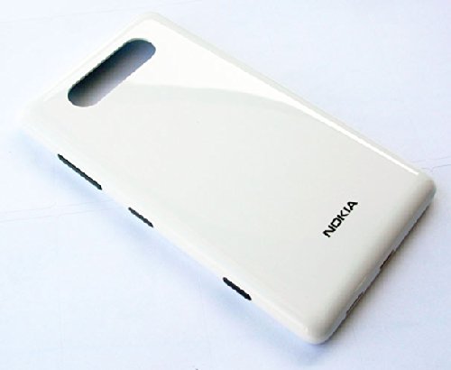 Original Housing Back Case for Nokia Lumia 820 Cover Repair Part Replacement (White)