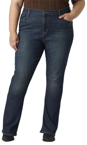 Image of Levi Strauss Signature Gold Women's 03 Essentials Mid-Rise Bootcut Jeans Stretch Denim, (Also Available in Plus)