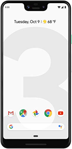 Google Pixel 3 XL (Clearly White, 4GB RAM, 128GB Storage)