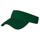 Rbenxia 1PC Adjustable Sport Visors Sun Visor Hats Cap Visors for Women and Men (US, Alpha, One Size, Green)