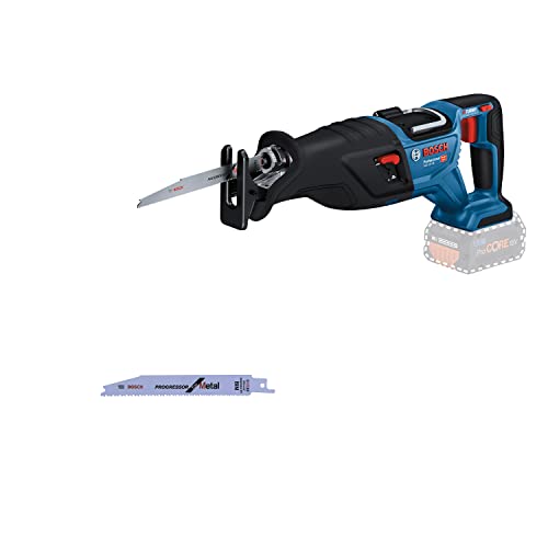 Bosch Professional 18V System GSA 18V-28 - Sierra sable a batería (Brushless, 0-2900 cpm, profundidad de corte 230 mm, sin batería, en caja)