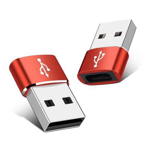 USB ϊA_v^ Type C (X) to USB 2.0 (IX) 2Zbg 480Mbps }[df[^ ^ MacBook/iPad Pro/Sony Xperia/p\R/^ubg Type^Cv CUSB A