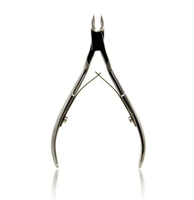 Tweezerman 1/2 Jaw Chrome Cuticle Nipper