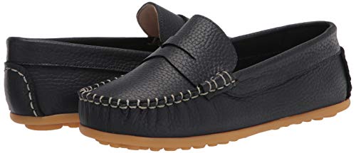 Elephantito Boys European Driving Style Loafer, Blue, 11 Little Kid Us #TOP6