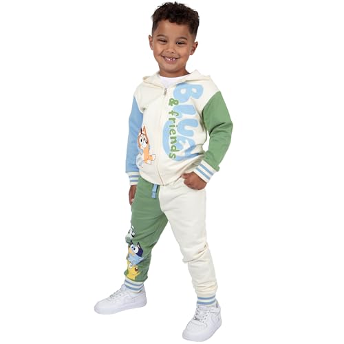Bluey Sweatsuit | Boys Sweatsuit | Boys Sweatpant Set | Kids Jogger Set | Sizes 2T To 83