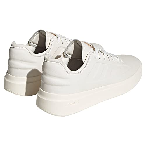 adidas Zntasy, Baskets pour Femme, Chalk White Chalk White Halo Blush, 41 1/3 EU