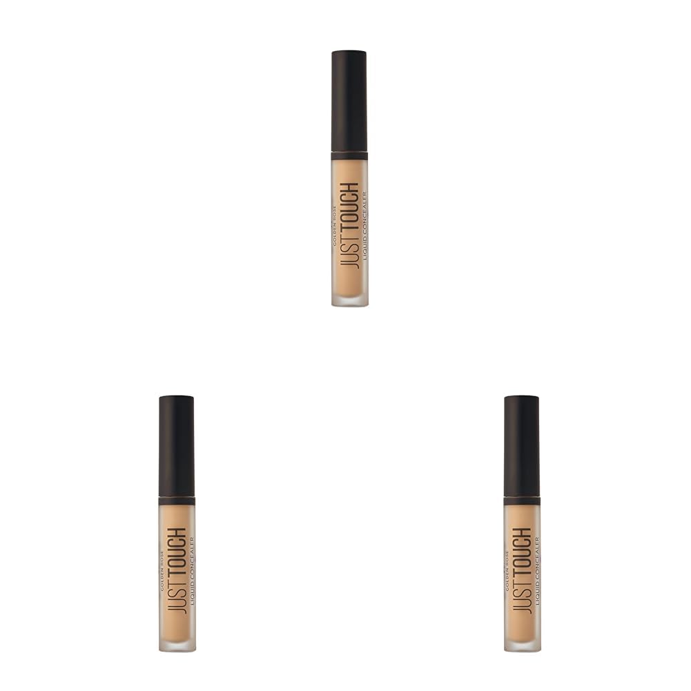 Golden Rose Just Touch Liquid Concealer No: 03 - Niacinamide ve Vitamin E İçerikli Kapatıcı (3 paketi)