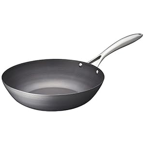 Vitacraft Super Iron Frying Pan, Wok Pan, 13.0 inches (33 cm), Black