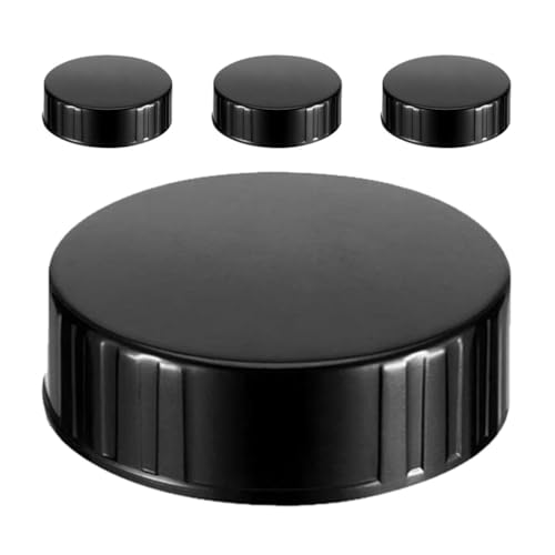 JECOMPRIS 4 Uds Tapas De Tornillo De Sello De Poli Tapones Rosca Redondos Para Botellas De Vino Jarra Con Cierre Hermético