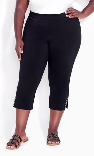 Avenue Women's Plus Size Capri Sstretch H Sl2