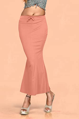 Image of J B Fashion Women's Lycra Full Elastic Saree Shapewear Petticoat (S-01-06)