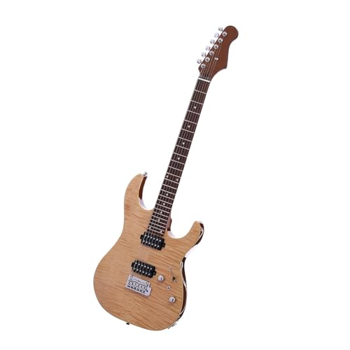 Guitare électrique solid body avec table érable flammé pour un son pur - 2