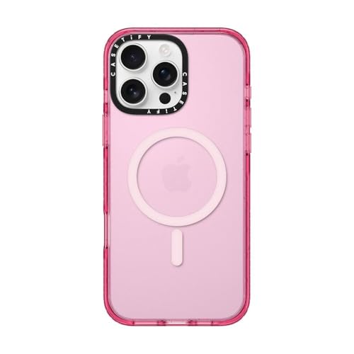 Image of CASETiFY for iPhone 16 Pro Max Case - Impact Compatible with MagSafe Pink