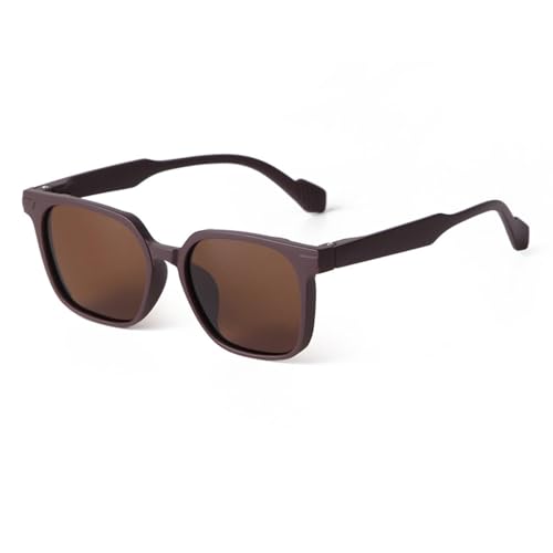 Nuances UV400 pour hommes lunettes soleil vintage marron écaille de tortue