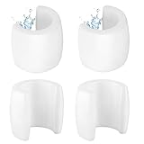 4 Pcs PVX280PK2 Pool Cleaner Hose Float Compatible with Hayward Universal Cleaner Hose, Fits 2/4 Wheel Pool Cleaner Hoses, #896584000-280, White