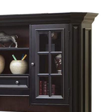 Image of APRODZ Mango Wood Kaleva Study Desk Table for Home and Office | Brown Finish
