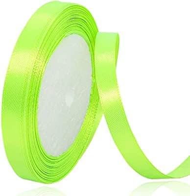Royal Blue Satin Ribbon 25mm, 23 Meters Solid Colors Fabric Ribbon for Crafting, Gift Wrapping, Balloons, DIY Sewing Project, Hair Bows and Cake Decoration