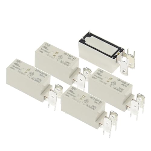 Relé HF115F-Q 048-1H de 48V y 18A con conmutación eficiente de 250VAC para placas electrónicas