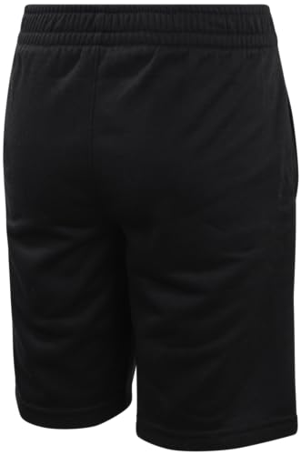 New Balance Conjunto de shorts para meninos - 2 peças de moletom com capuz de lã de desempenho - con