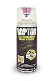 RAPTOR LACK PRIMER: RAPTOR Anti-Corrosive Epoxy Primer ist ein 2K-Hochleistungs-Primer-Aerosol, das speziell für die Verwendung unter RAPTOR Lack entwickelt wurde