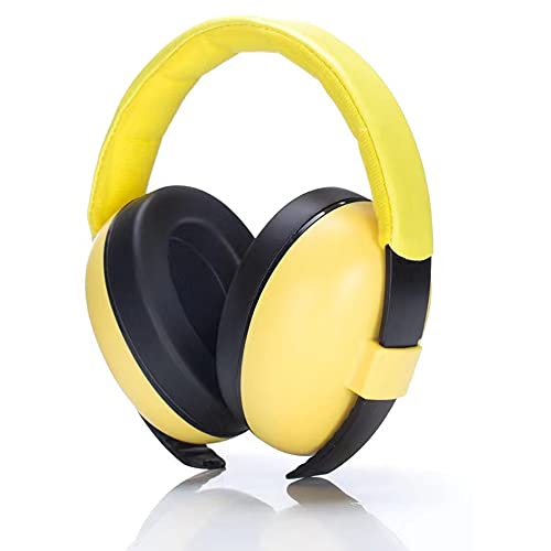 Inszkoos Earmuffs-02 Gelb Gehörschutz-Ohrenschützer
