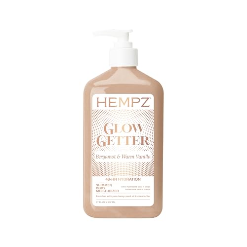 Hempz Glow Getter Body Lotion, Hydrating Moisturizer...