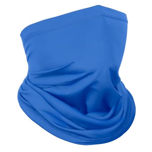 Image of Achiou Cooling Neck Gaiter, UV Protection Face Cover Scarf for Men Women | Breathable, Soft and Quick-Dry Neck Gaiter for Cycling, Running, Fishing