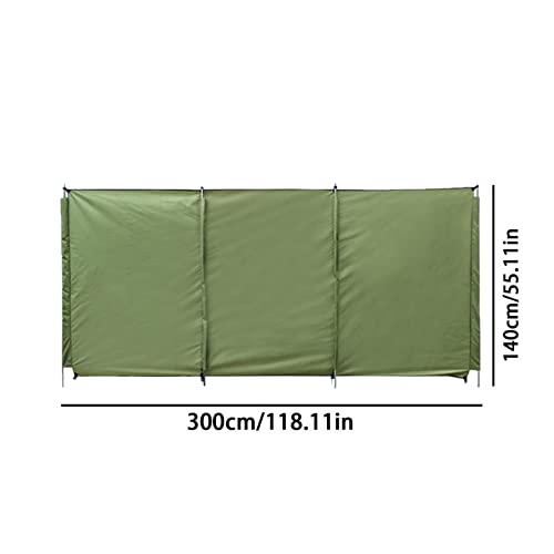 FASOHJ 焚き火陣幕 風避け キャンプ用