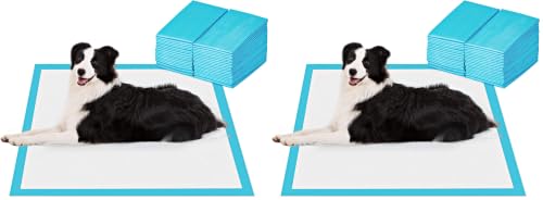 Image of BESTLE Extra Large Pet Training and Puppy Pads Pee Pads for Dogs 28 inchx34 inch -40 Count Super Absorbent & Leak-Proof (Pack of 2)