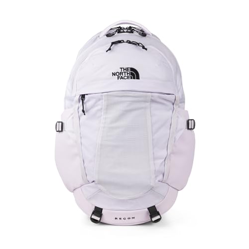 The North Face Mochila feminina para laptop Recon Everyday, Nevoeiro Lavanda/Tnf Preto, 30 Liters, Moderno