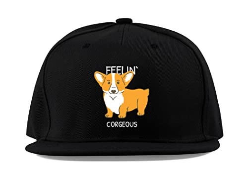 Casquette baseball Corgi en coton noir idéale pour vos balades en plein air
