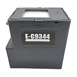 RichVibe C9344 Caja de mantenimiento XP3100 XP3105 XP3150 XP3155 XP2100 XP2150 XP4100 WF2850 WF2830 WorkForce Expression Home Printers, para reemplazo de absorción de tinta para tanque con chip