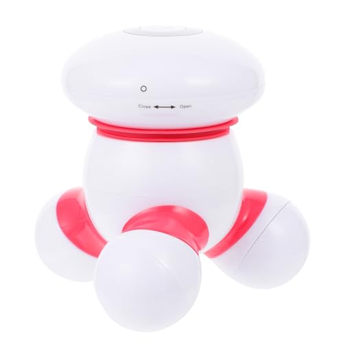 VILLCASE Dispositivo Vibratorio Portátil para Masaje de Cuello y Cuerpo Entero, Mini Masajeador Triangular Recargable USB para Estimular Tejidos y Aliviar Tensión Muscular