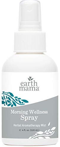 Earth Mama Morning Wellness Spray for Occasional Pregnancy Nausea, 4-Fluid Ounce