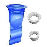 Duschrinne Dusche Bodenablauf Rückflussverhinderer Duschablauf Abflussstopfen Haarfänger Duschablauf Ersatz Haarfänger Abfluss Korb, Drainage Bodensieb für Küche