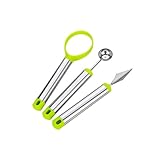 Photo Gallery ultechnovo 3 pezzi utensili in acciaio per intaglio frutta scolpire e verdure kit professionale per palline fette e decorazioni facili e veloci Photo Gallery ultechnovo 3 pezzi utensili in acciaio per intaglio frutta scolpire e verdure kit professionale per palline fette e decorazioni facili e veloci