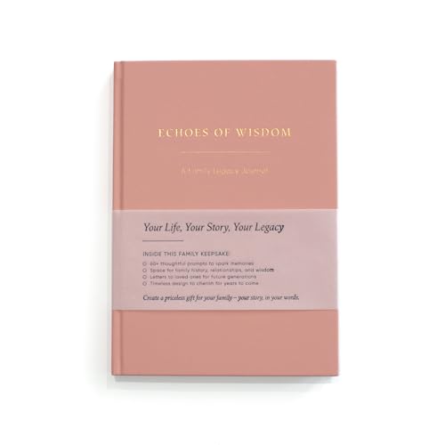 Family Legacy Memory Journal: Keepsake for Capturing Stories, Heritage & Traditions with Guided Prompts – Ideal Gift for Grandparents, Parents, Family Reunions to Preserve Generational Memories