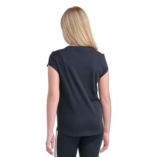Image of adidas Kids Girls Essential Tee Casual Tops Casual - Black