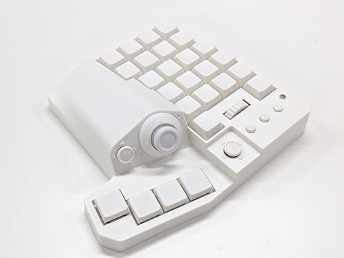 [MH-Device] MH-Zeta　左手キーボード Amazon | [MH-Device] MH-Zeta ジョイスティック・ホイール付き47キー