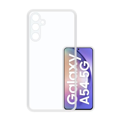 Image of COVERBLACK Rubber Back Cover for Samsung A54 5G - SM-A546E - Transparent