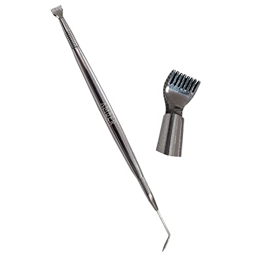 Outil de levage de cils de qualité supérieure en acier inoxydable Amber Lash
