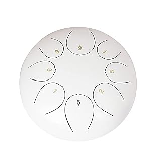 Tambour à langue en acier, tambour à main 8 notes 10 pouces, instrument à percussion en acier à tambour avec maillets… - Les Beatles, Paul McCartney, John Lennon, RIngo Starr, George Harrison