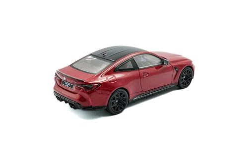 Modelo a escala 1:43 BMW G82 M4 Competition Rojo 2023 miniatura 3